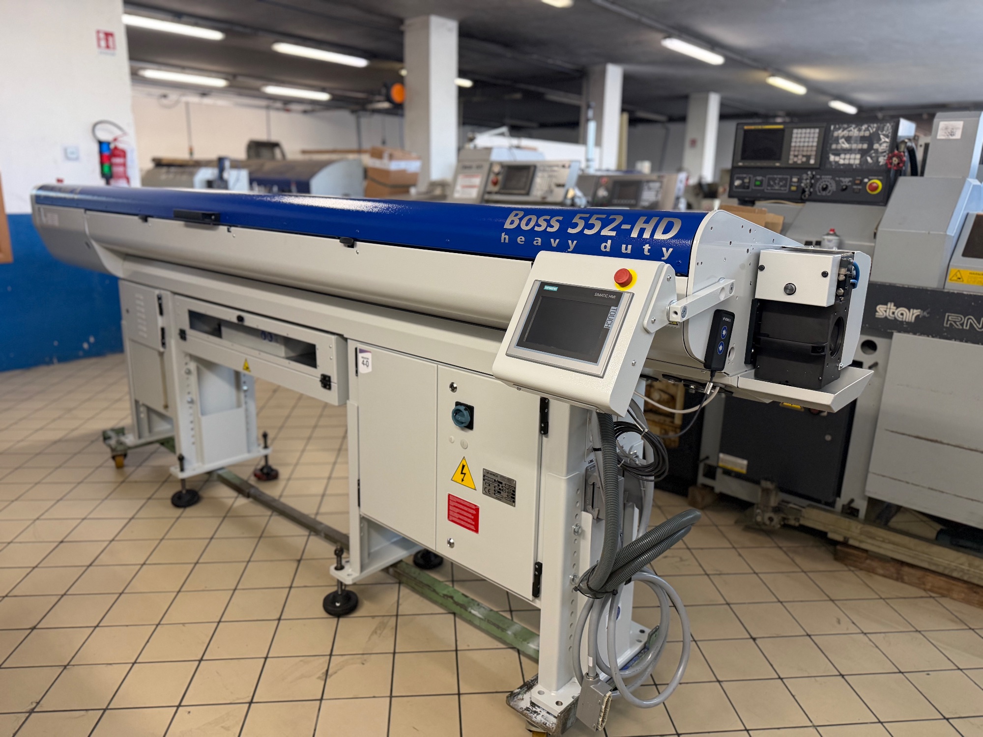 IEMCA BOSS 552 HD - Heavy duty usato — Caricatori di barre disponibile a magazzino