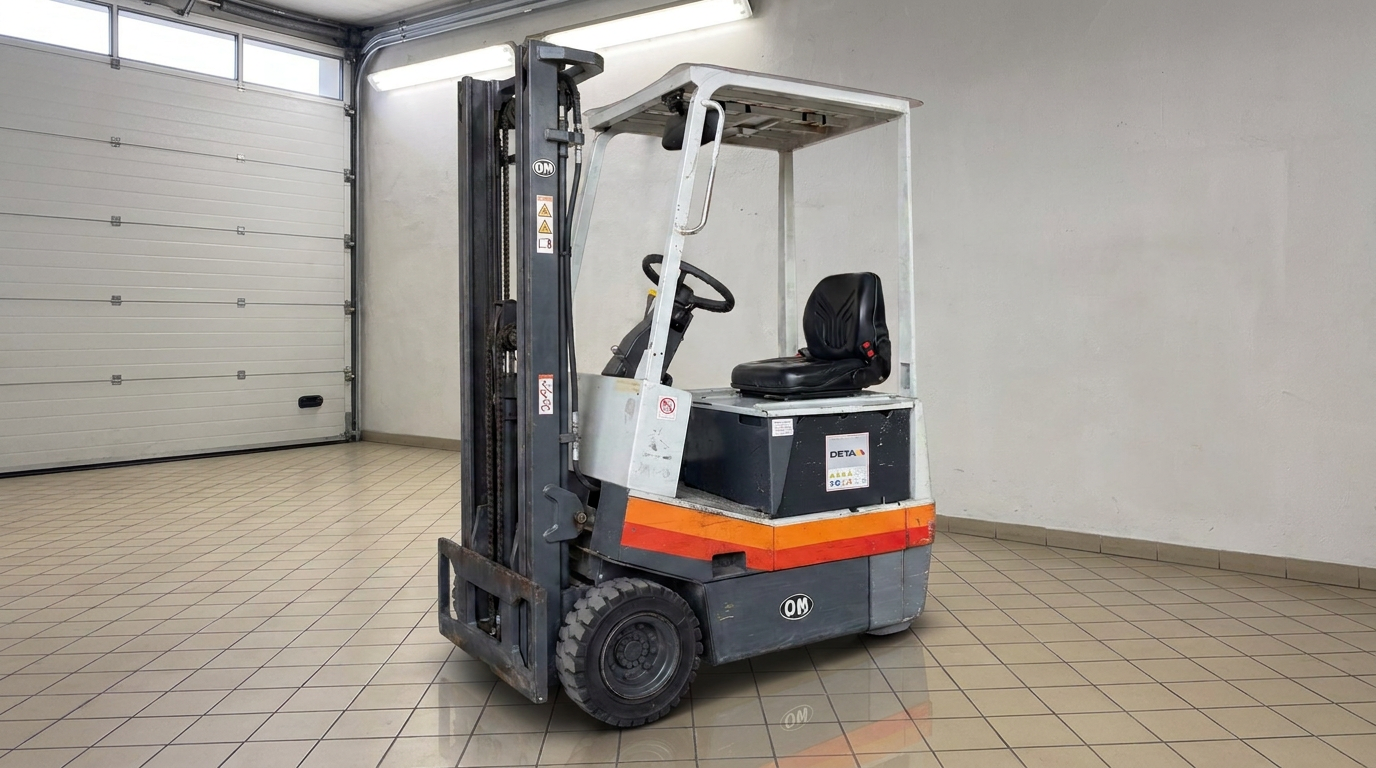 Muletto OM elettrico modello E3-15 N / alzata libera — miniatura 2